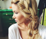 Blonde braids