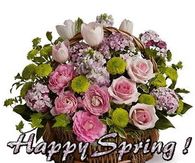 Happy Spring Pink Rose Bouquet