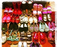 Girl shoe collection