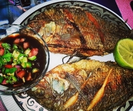 Fried tilapia
