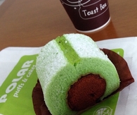 Kiwi pandan cake