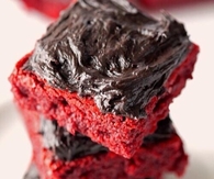 Red velvet brownies
