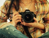 Girl with camera