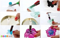 DIY Plastic Flowers