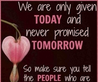 We are only given one day