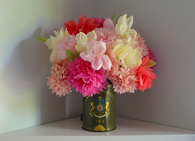 Bouquet of Paper Roses