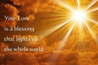 Your love is a blessing