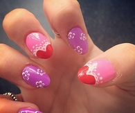 Floral acrylics