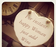 For instant happy woman