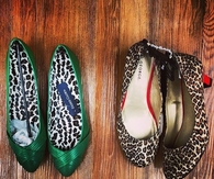 Kitten cheetah flats
