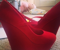 Red wedges