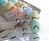 Easter Egg Mustaches