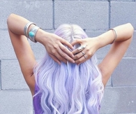 Lavender curls