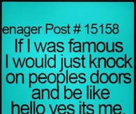 Hello yes its me