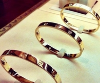 Gold bracelets