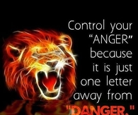 Control your anger