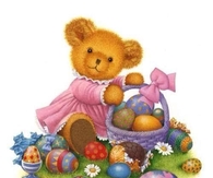 Cute Easter Bear
