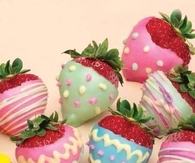 Easter Egg Strawberries