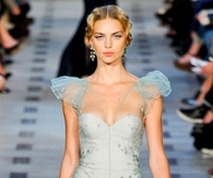 Light Blue Formal Evening Gown