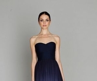 Ombre Blue and White Gown