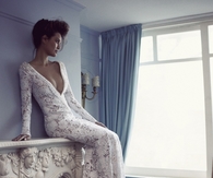 Long Sleeved Lace Wedding Dress