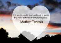 Kind words 