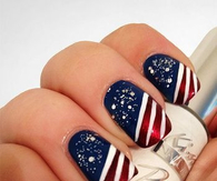 Patriotic nails