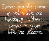 Blessings and lessons