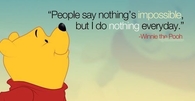 I do nothing everyday