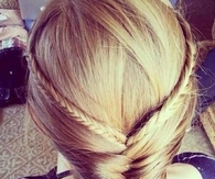 Blonde braid