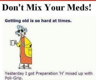 Dont mix your meds