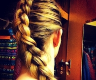 Thick dutch braid