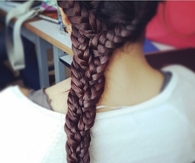 Triple fish braid