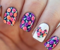 Rosey nails