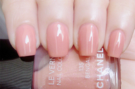 Light pink chanel nail polish