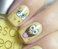 Spongebob nails