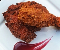 Dorito crusted fried chicken
