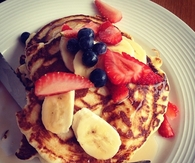 Fruit pancakes