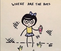 Where are the boys, I have a milkshake