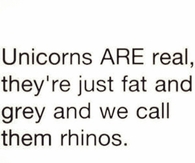 Unicorns are real