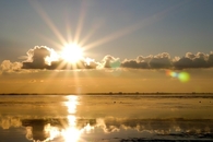 Bright sun