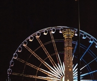 Large ferris wheel