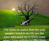Ive come to realize