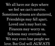 trust in God