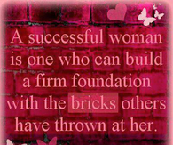 A successful woman