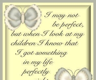 i may not be perfect