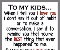 I Love My Kids