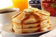 Buttery pancakes