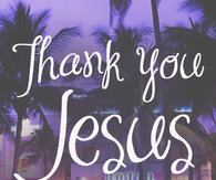 Thank You Jesus