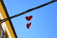 Dangling hearts